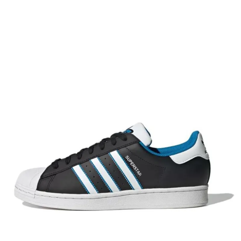 Adidas Superstar 'Black Bright Blue' ID4672 sold by KicksCrew