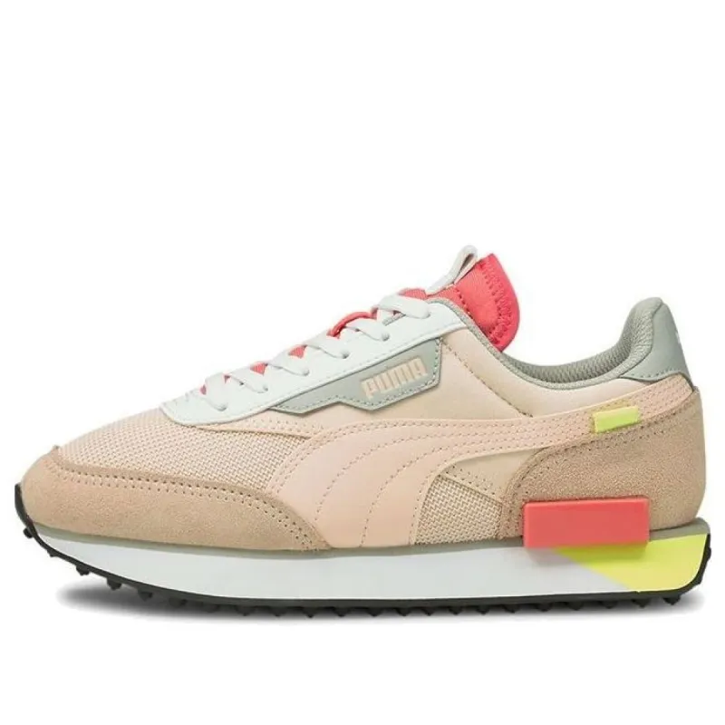 (GS) PUMA Future Rider Neon Play 'Cloud Pink Sun Kissed Coral' 380142-03 sold by KicksCrew