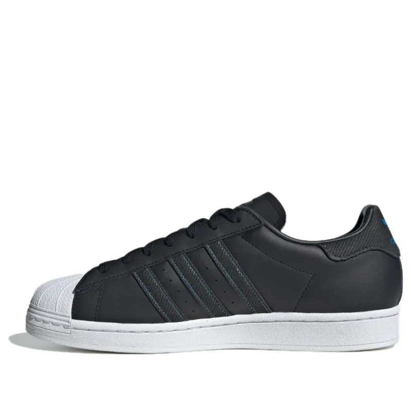 Adidas Superstar 'Denim Pack - Black Bright Blue' ID4687 sold by KicksCrew