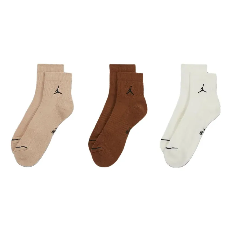 Air Jordan Everyday Ankle Socks 3 Pairs 'Multi-Color' DX9655-910 sold by KicksCrew