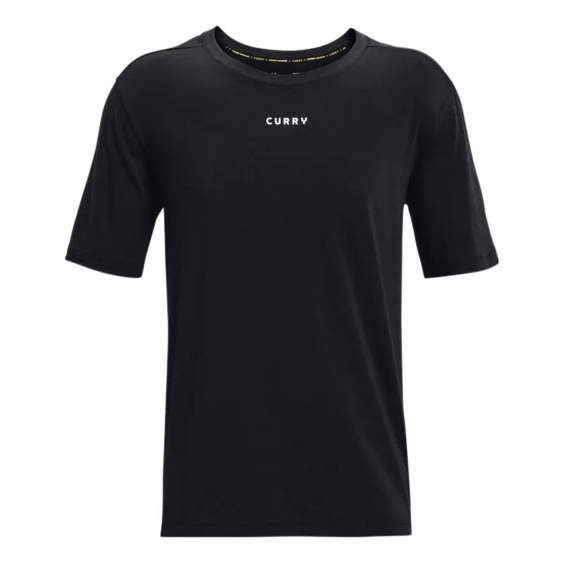 Under Armour CURRY Incubate Tee 'Black' 1370255-001 sold by KicksCrew