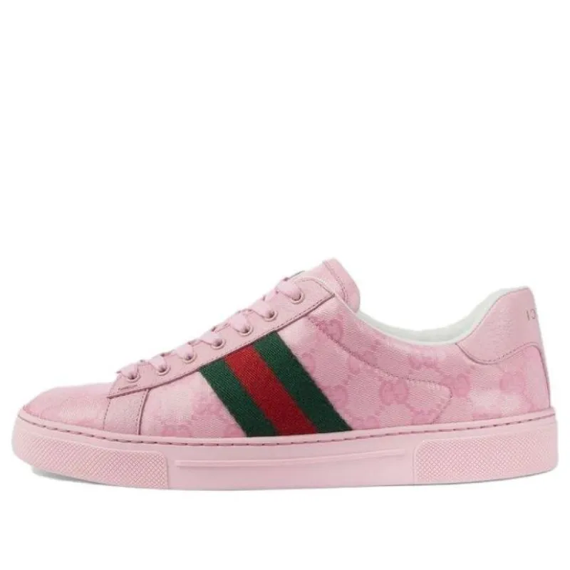 (WMNS) Gucci Ace sneaker with Web 'Pink' 760774-FACRF-5856 sold by KicksCrew