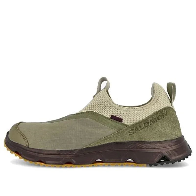 SALOMON RX Snug x Pas Normal Studios 'Gray Deep Lichen Green' 472292 sold by KicksCrew