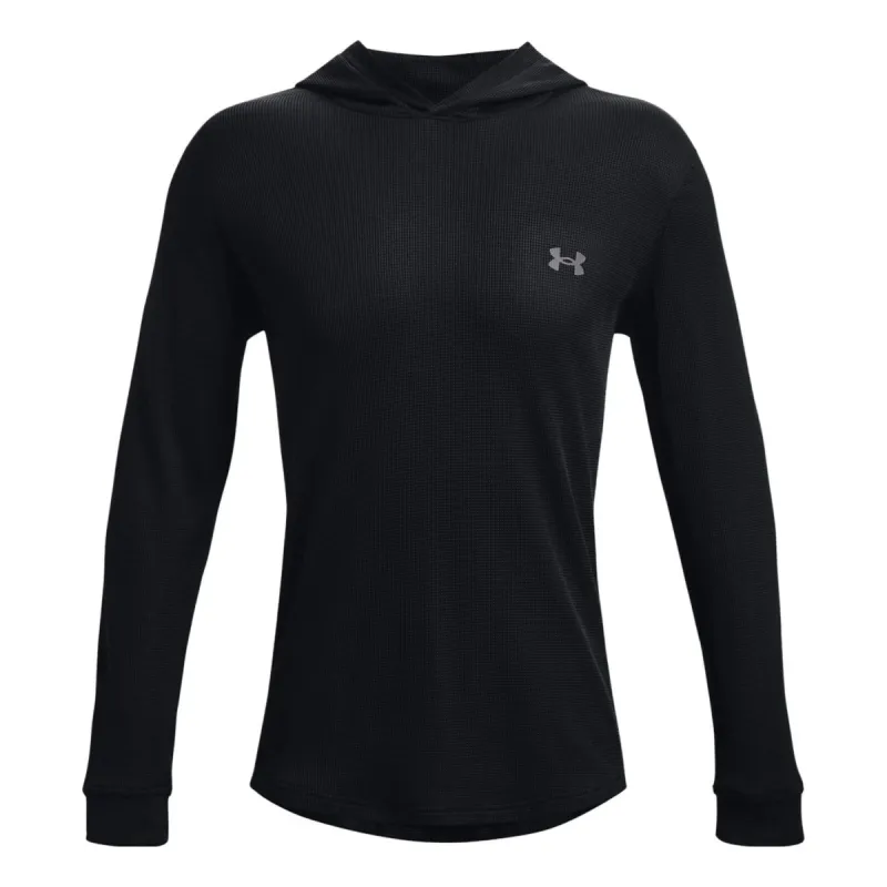 Under Armour Waffle Hoodie 'Black' 1302362-001 sold by KicksCrew