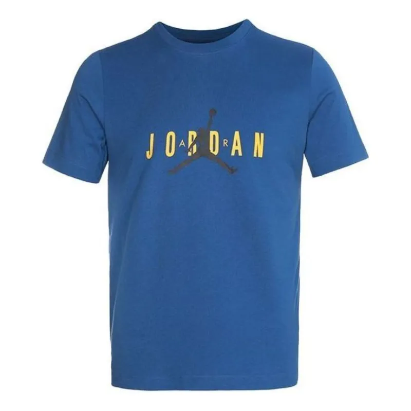Air Jordan Jumpman Logo T-shirt 'Blue' DM1463-486 sold by KicksCrew