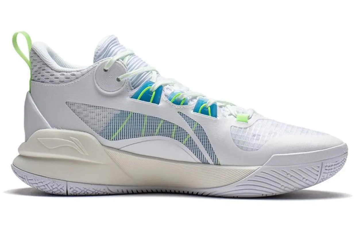 Li-Ning Sonic 10 TD Team 'White Green' ABPS015-1 sold by KicksCrew