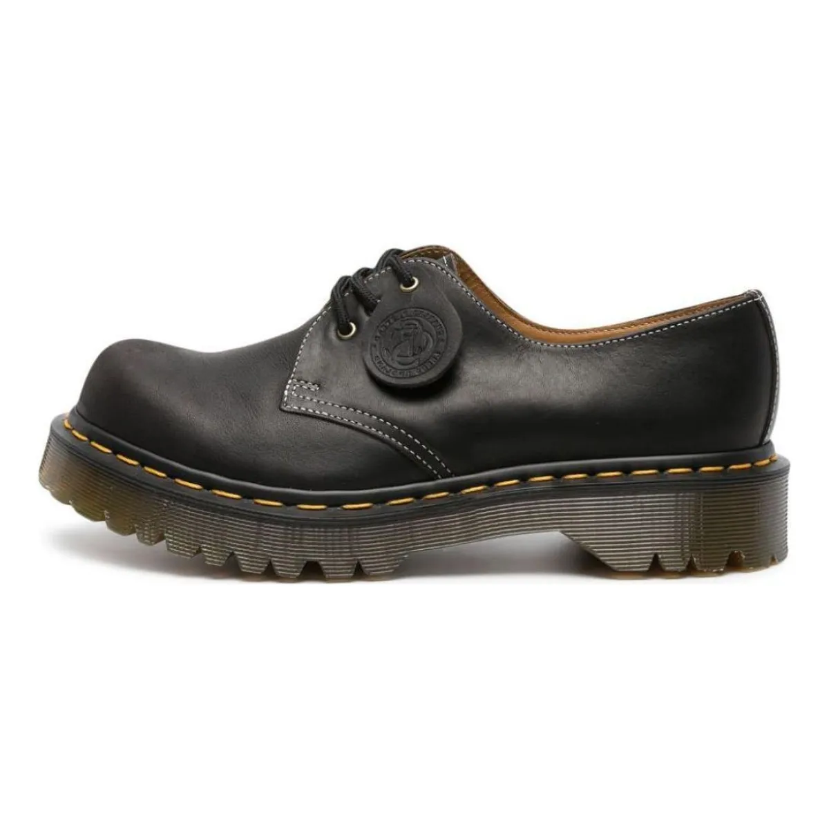 Docoo Dr.Martens 1461 Phoenix Leather Lace Up Shoes 'Charcoal Grey