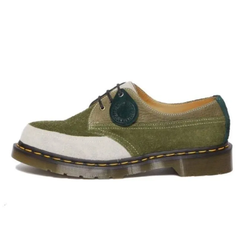 Dr.Martens 1461 Made in England Deadstock Leather Oxford Shoes 'Multicolor - Quilon Suede' 31079649 sold by KicksCrew