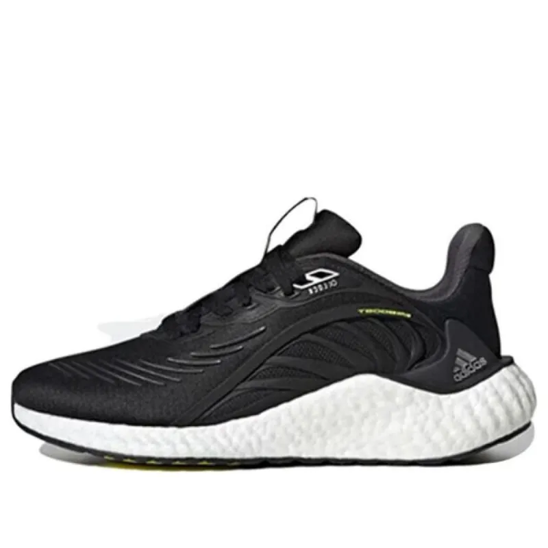 Adidas Alphaboost Running Shoes 'Black White Gum' IF3407 sold by KicksCrew