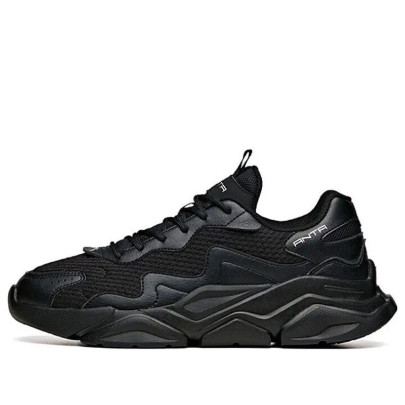 (WMNS) ANTA Life Series Casual Sport Sneakers 'Black' 922048820-2 sold by KicksCrew