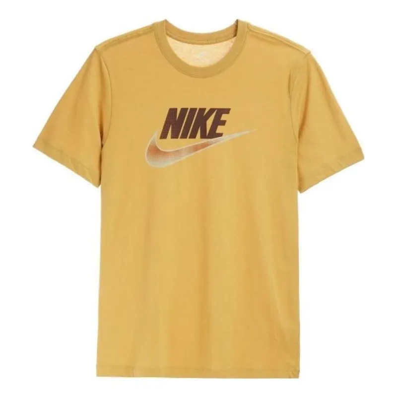 Nike 12MO Futura T-shirt 'Yellow' DZ5171-725 sold by KicksCrew
