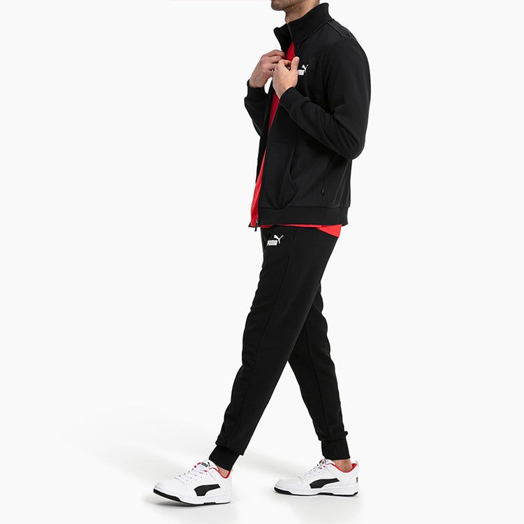 Puma Fleece Sweat Pants 'Black' 851754-01 sold by KicksCrew product image thumbnail 3