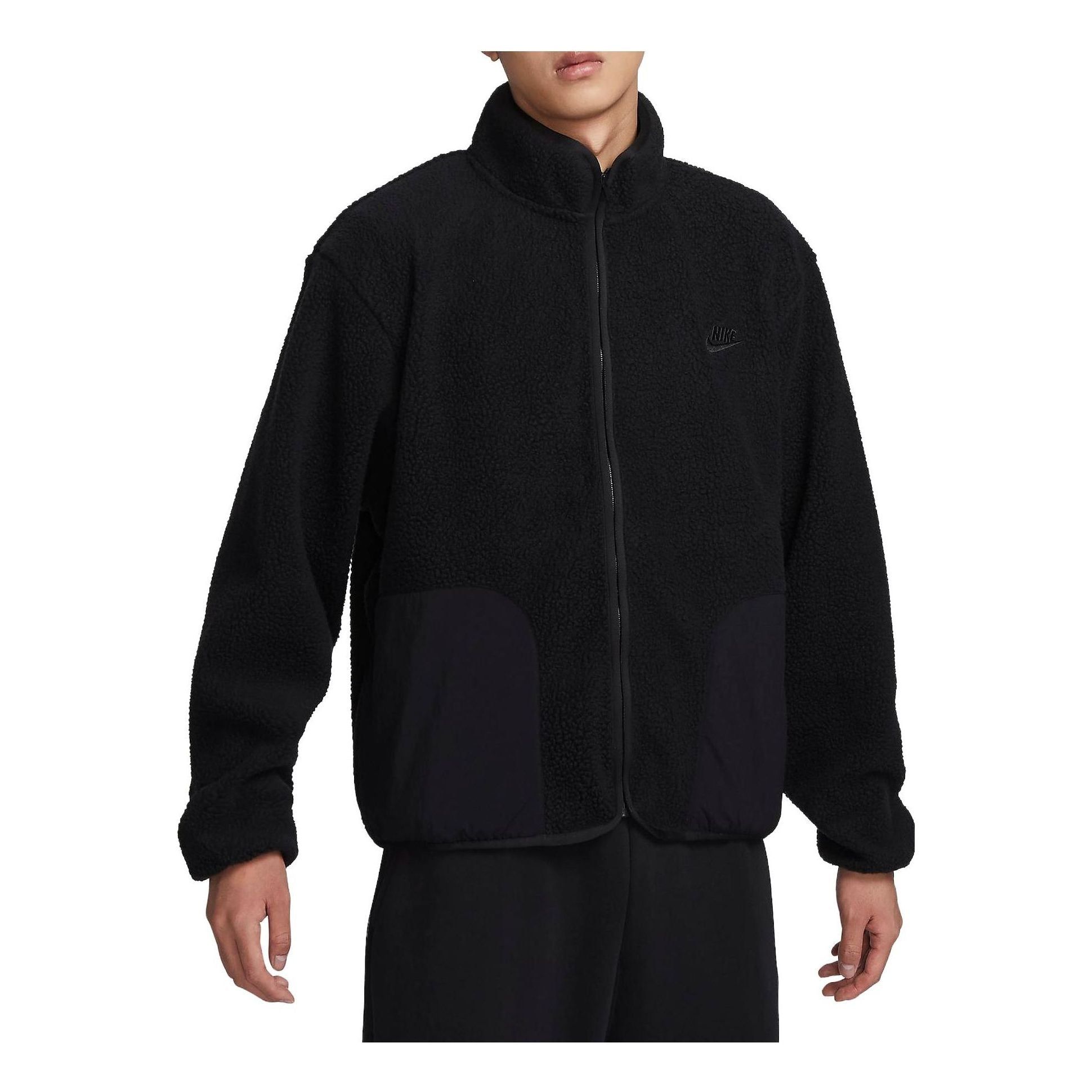 Nike Club Fleece Winterized Jacket 'Black' FB8387-010 sold by KicksCrew