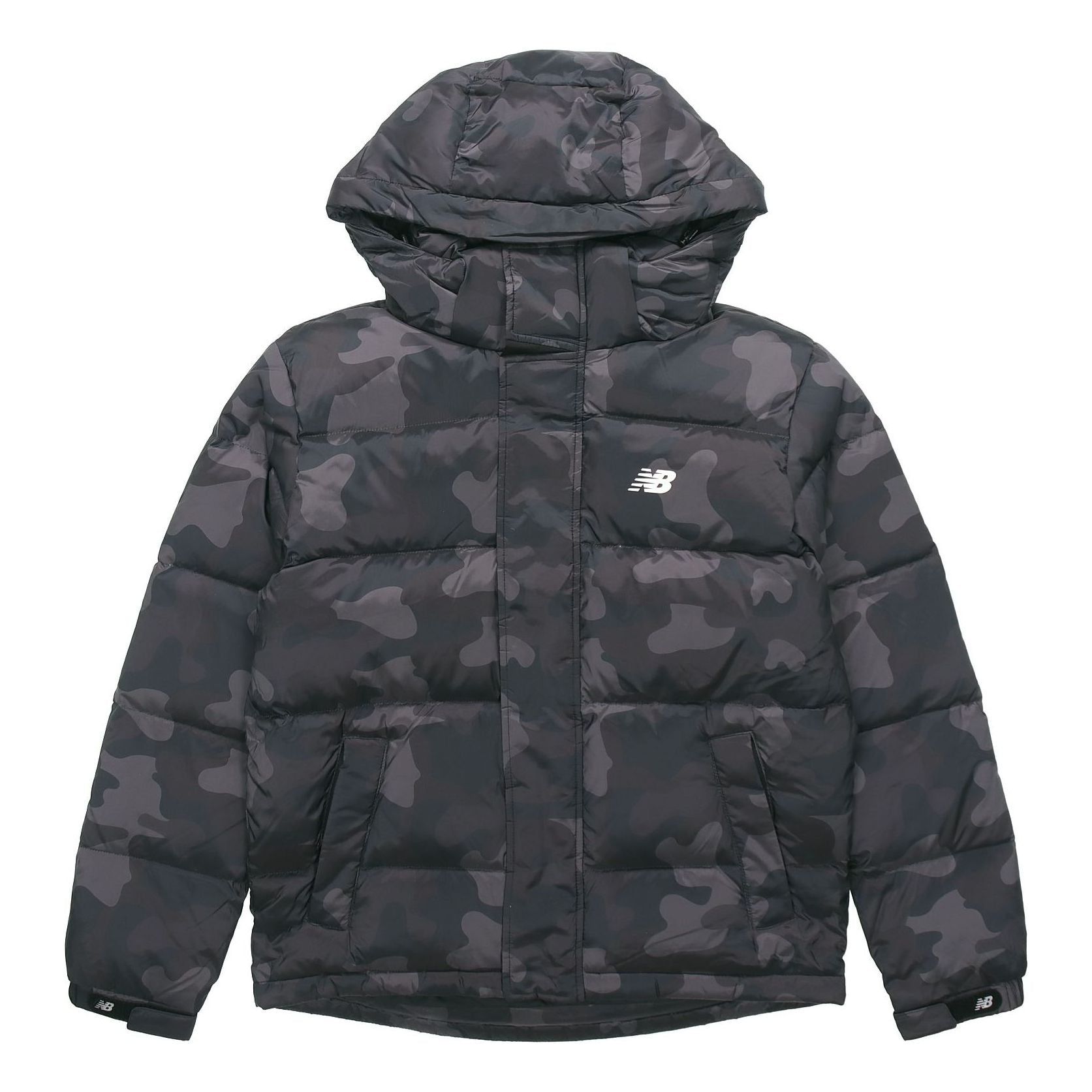New Balance Winter Camouflage Down Parka 'Grey Black' NPA4S021MIX sold by KicksCrew