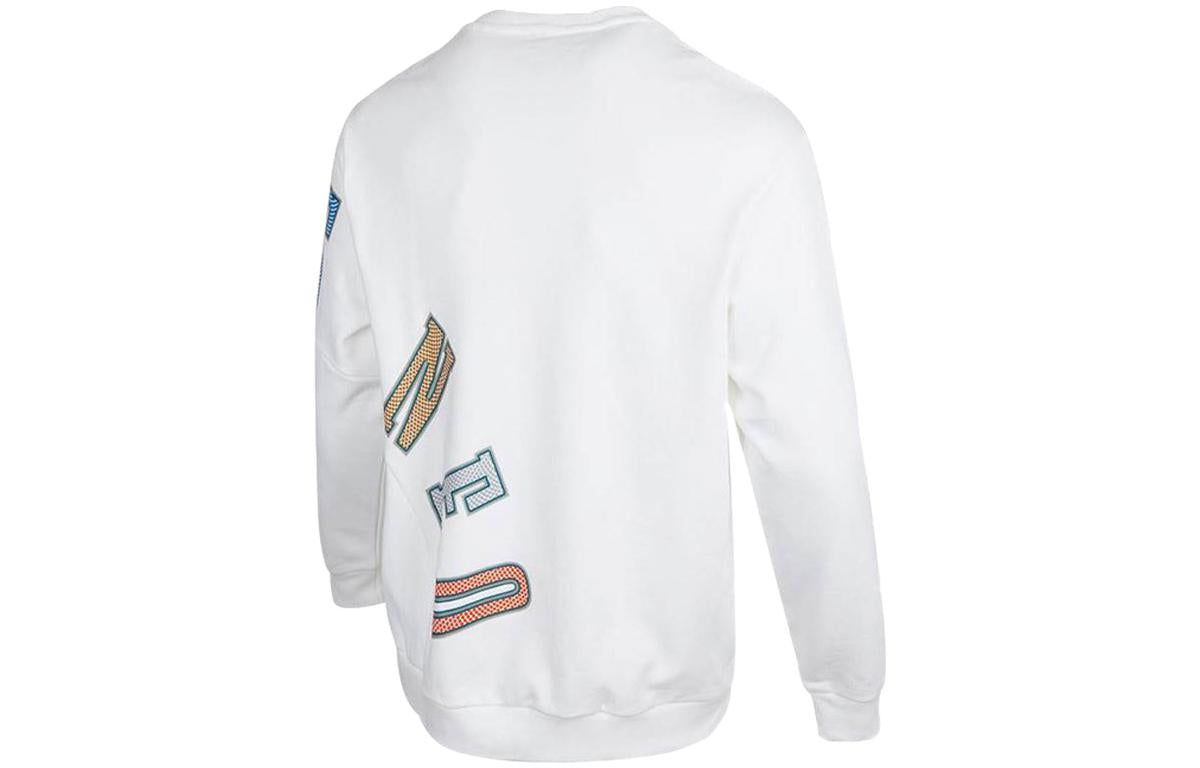 Adidas Neo Logo Hoodie 'White' HM9993 sold by KicksCrew product image thumbnail 2
