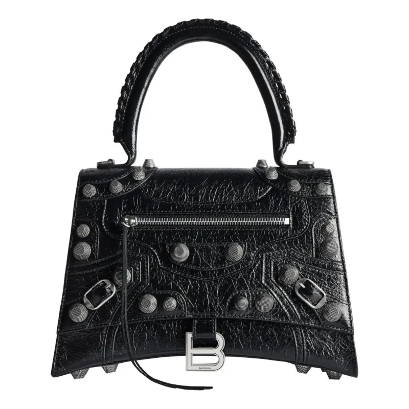 (WMNS) Balenciaga Hourglass X Le Cagole Medium Handbag 'Black' 7815852AAY11000 sold by KicksCrew