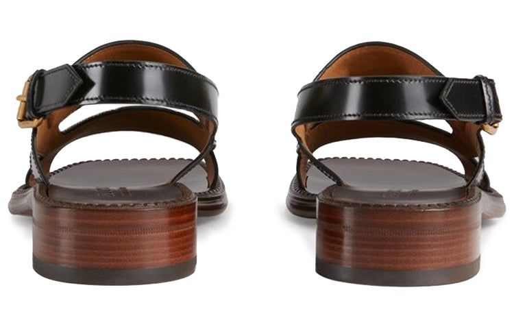 GUCCI Briah Sandals 'Black Brown' 653895-DKSJ0-1060 sold by KicksCrew product image thumbnail 4