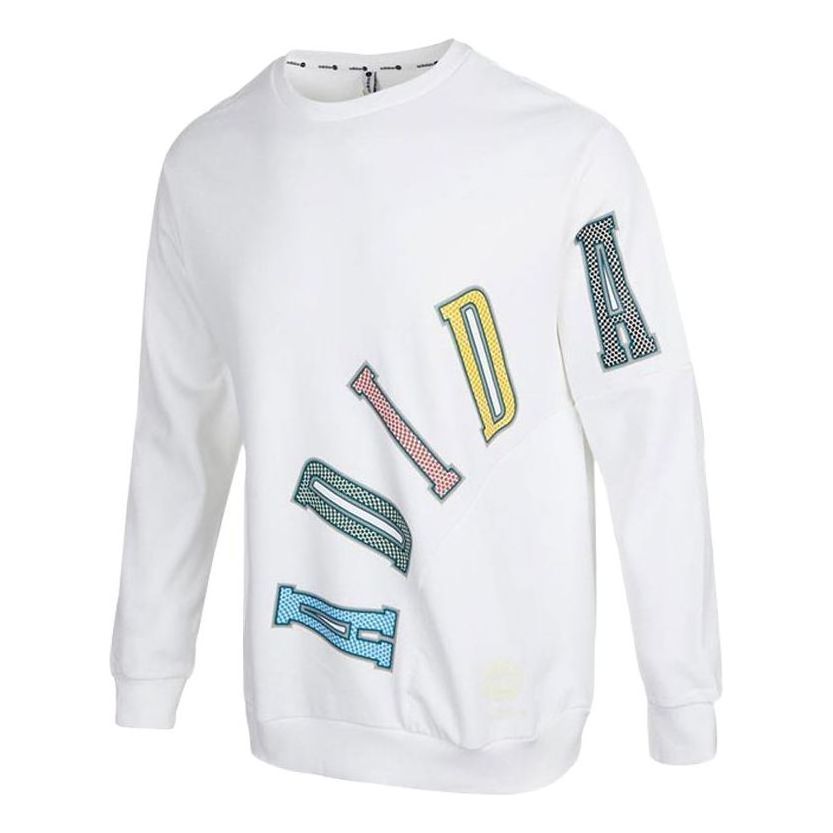 Adidas Neo Logo Hoodie 'White' HM9993 sold by KicksCrew