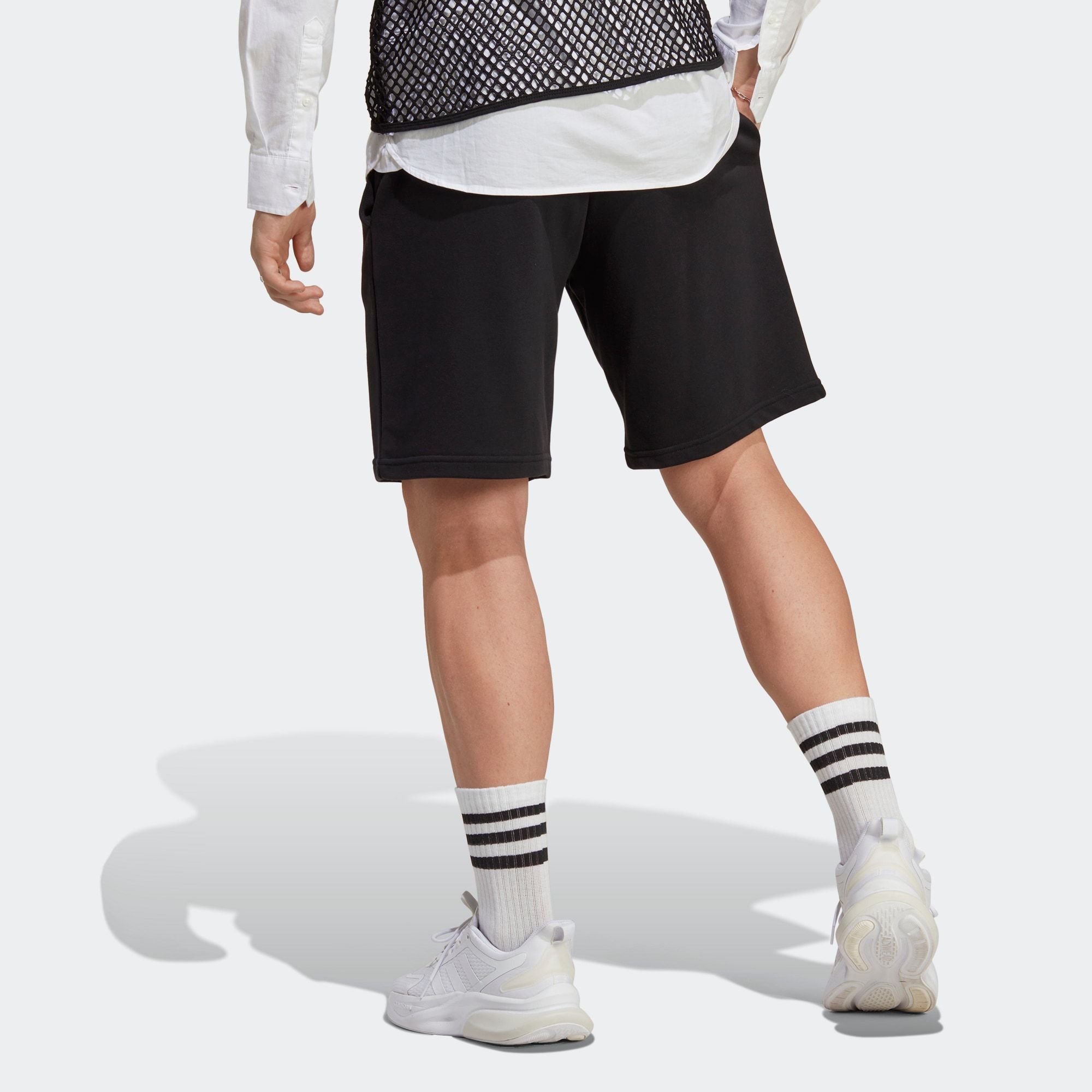 Adidas All Szn French Terry Shorts 'Black' IC9756 sold by KicksCrew product image thumbnail 3