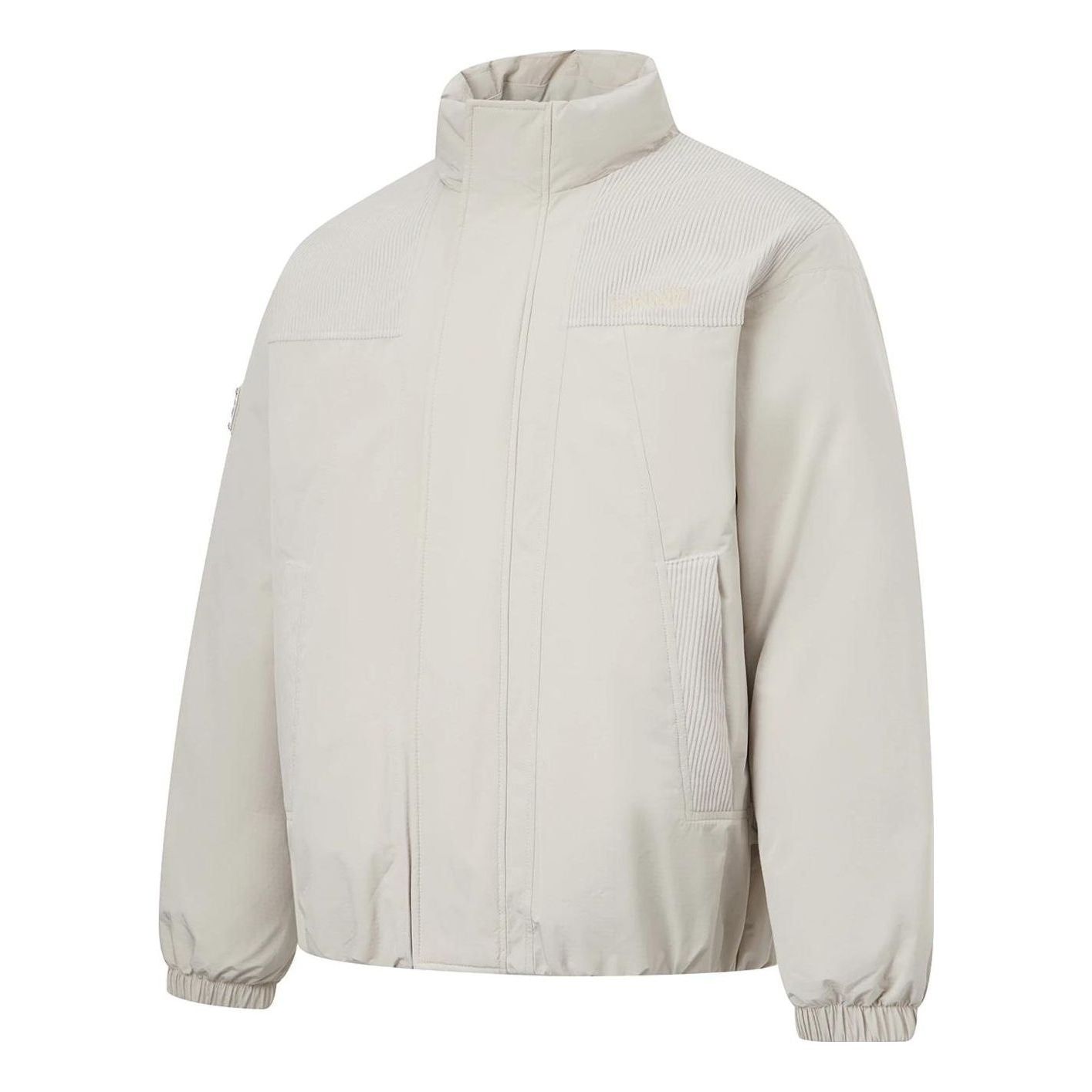 Li-Ning Lifestyle Casual Down Jacket 'Grey White' AYMT147-1 sold by KicksCrew