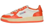 AUTRY Medalist Low Bicolor 'White Orange' AULM-WB21 sold by KicksCrew