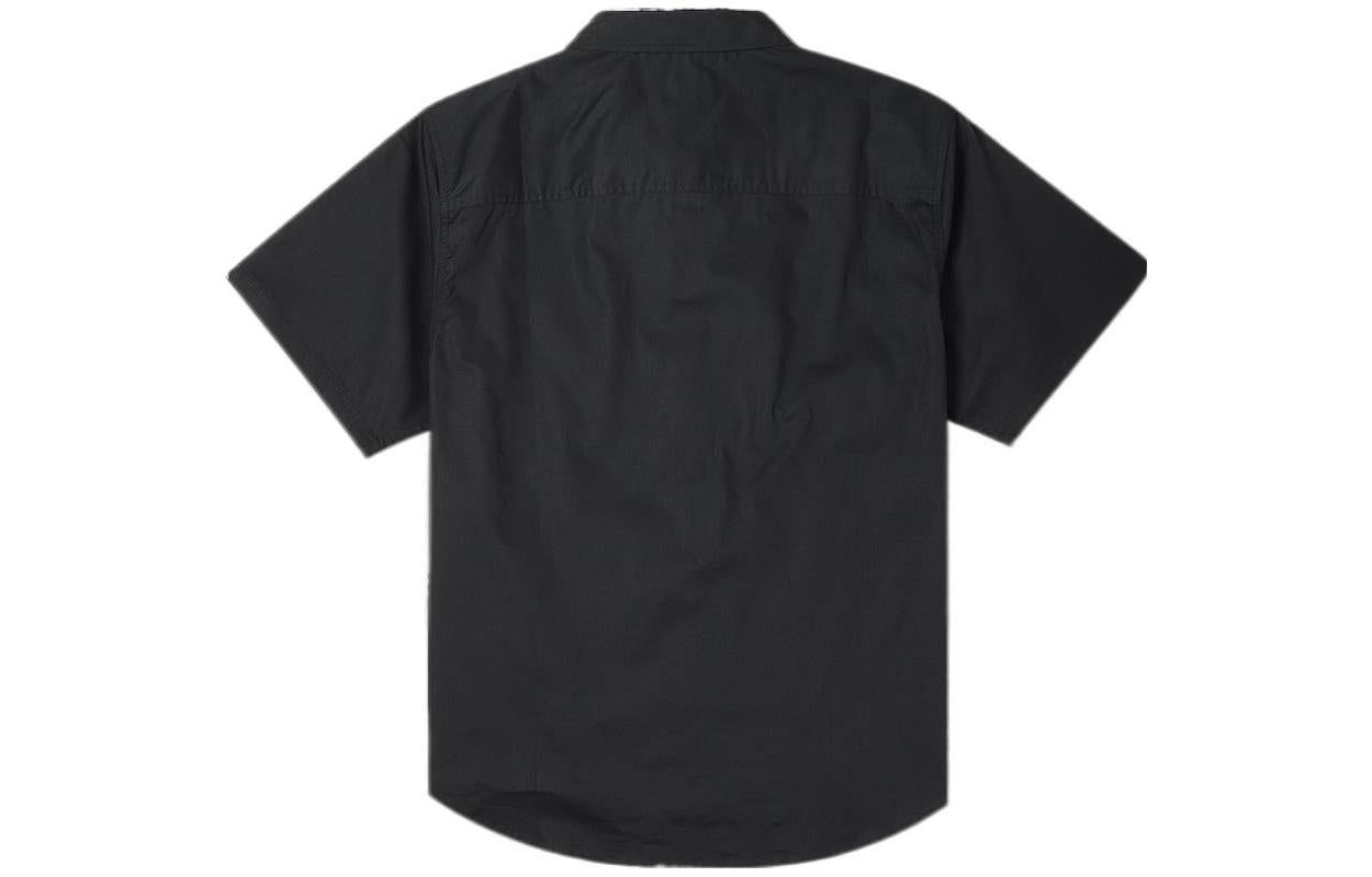 Converse Solid Woven Carpenter Button Down 'Black' 10023410-A01 sold by KicksCrew product image thumbnail 2