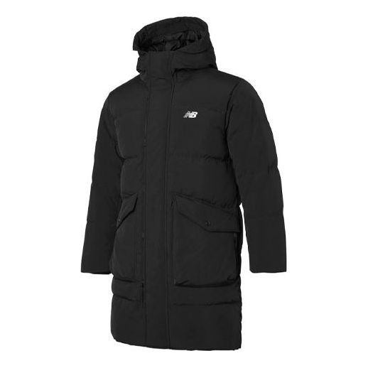 New Balance Sportswear Classic Long Puffer Jacket 'Black' NP943061-BK sold by KicksCrew