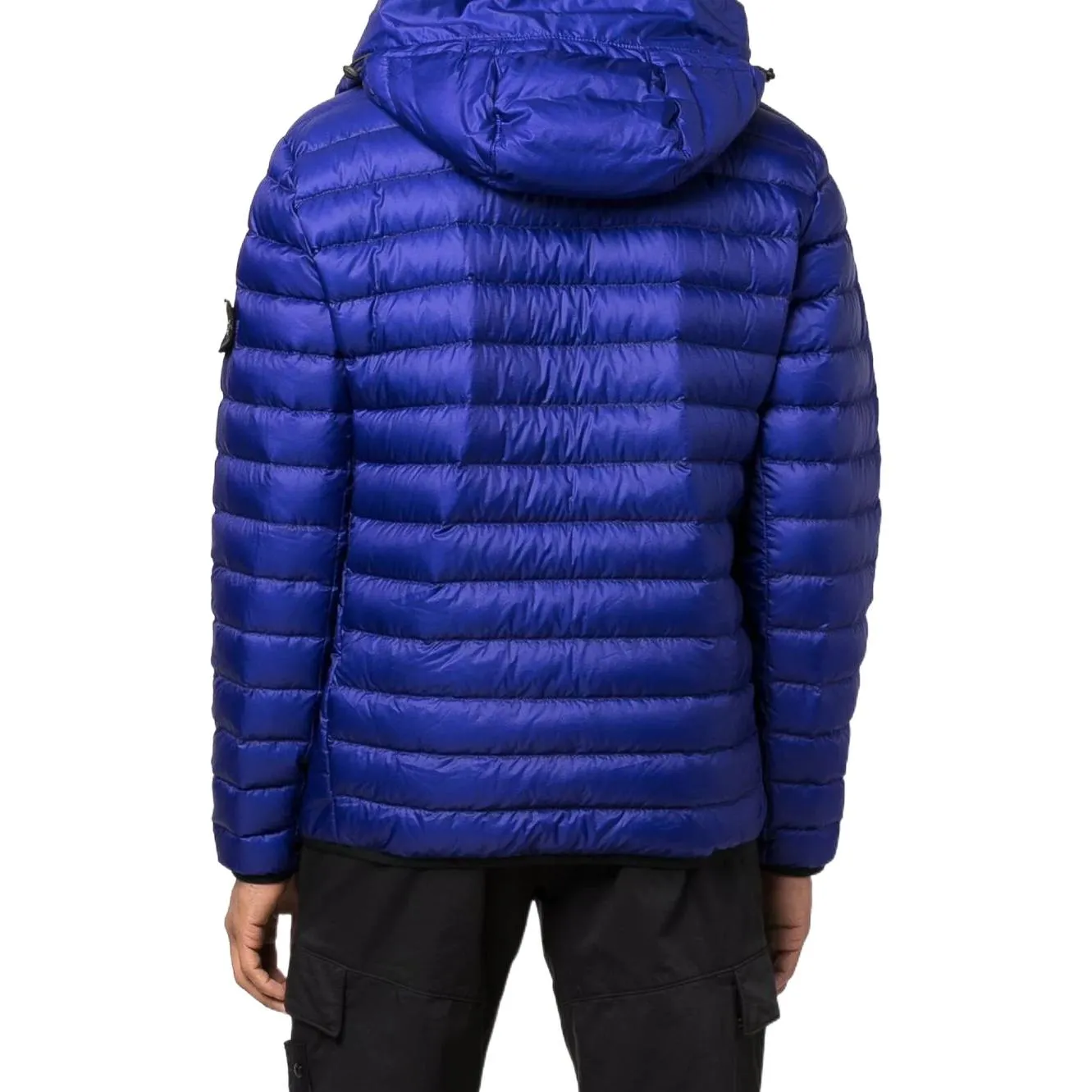 STONE ISLAND Hooded Down Jacket 'Blue' 761540324-V0022 sold by KicksCrew product image thumbnail 2
