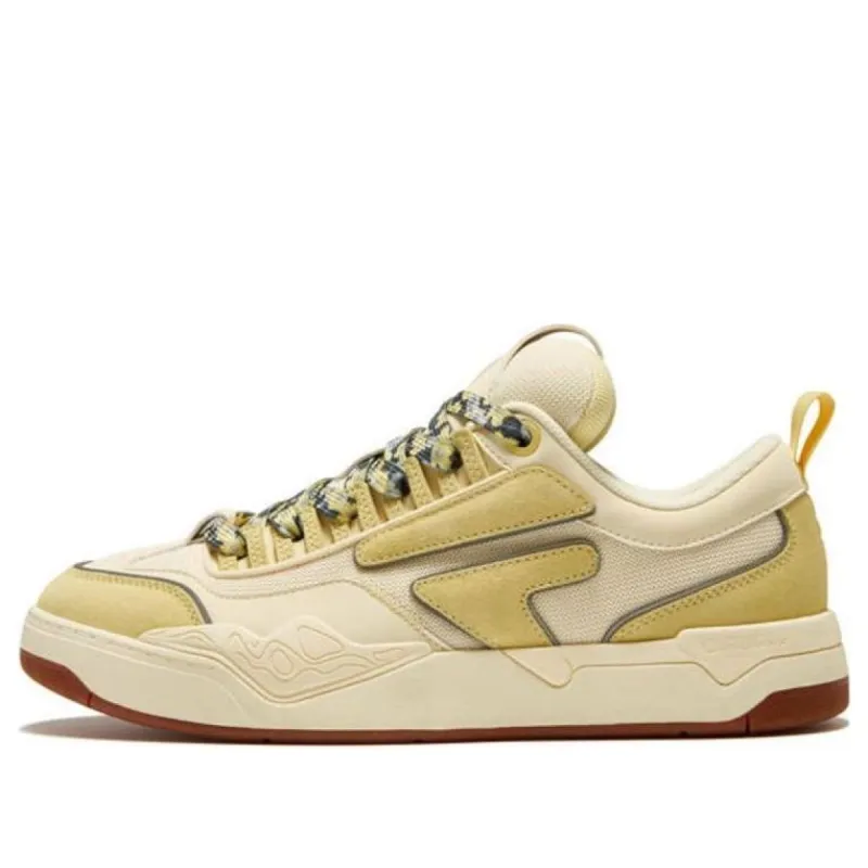 (WMNS) FILA FUSION NOLLIE x BEAMS Sneakers 'Yellow Beige' T12W342303FTC sold by KicksCrew