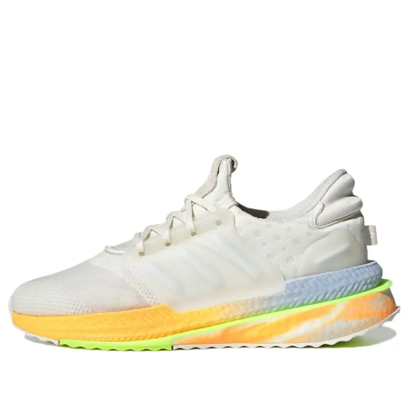 Adidas X_PLRBOOST Shoes 'Cloud White Flash Orange' IF2922 sold by KicksCrew