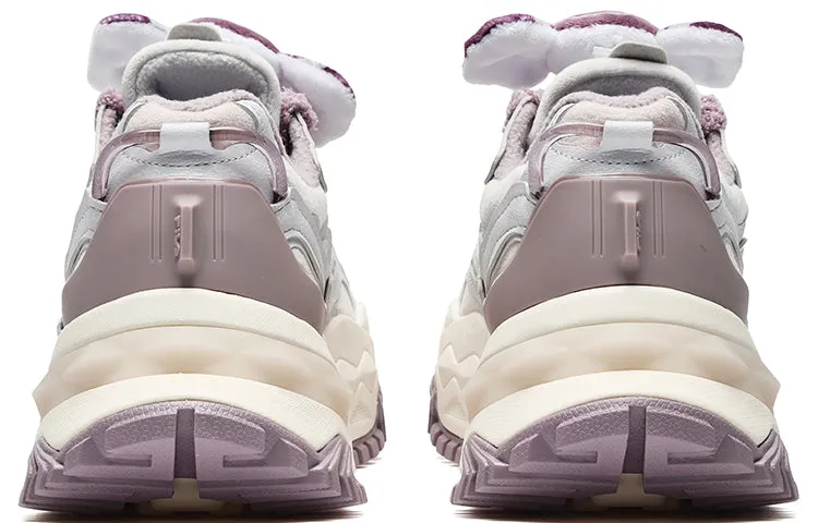 (WMNS) FILA FUSION Bianco Fashion Sneakers 'White Purple' T12W241121FLL sold by KicksCrew product image thumbnail 4