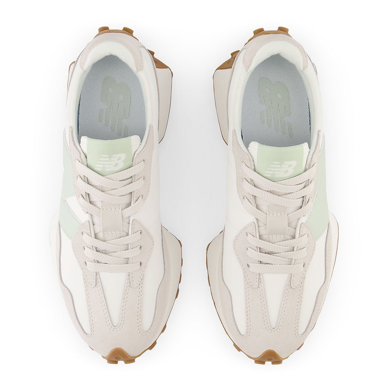 (WMNS) New Balance 327 'Moonbeam Silver Moss' WS327OU sold by KicksCrew product image thumbnail 3