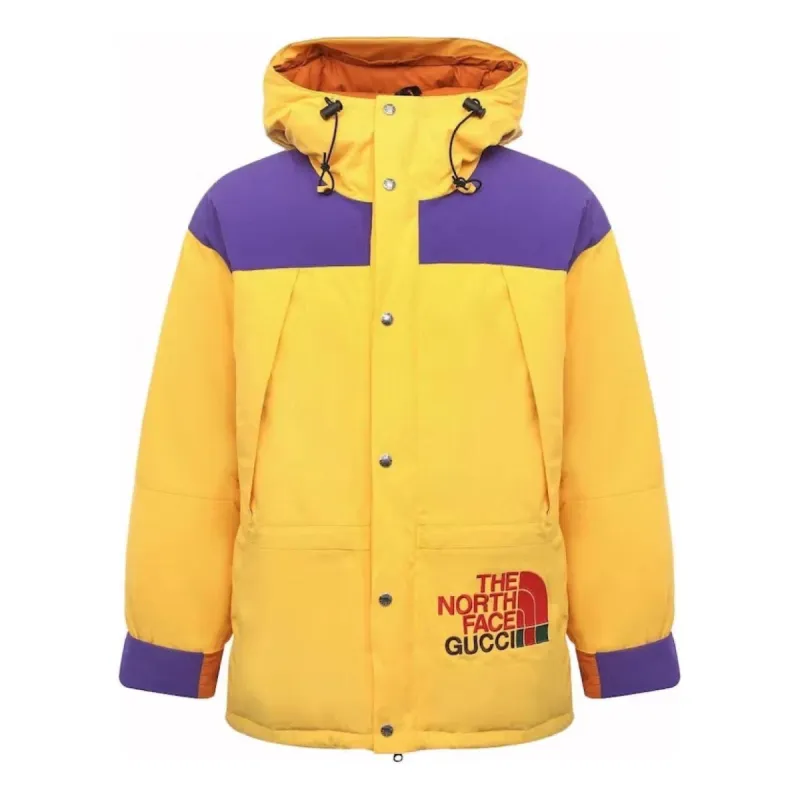 Gucci x The North Face Down Jacket 'Yellow Purple' 663758-XAADM-7202 sold by KicksCrew
