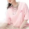 FILA FUSION Logo T-Shirt 'Pink' T11U126110D-PK sold by KicksCrew