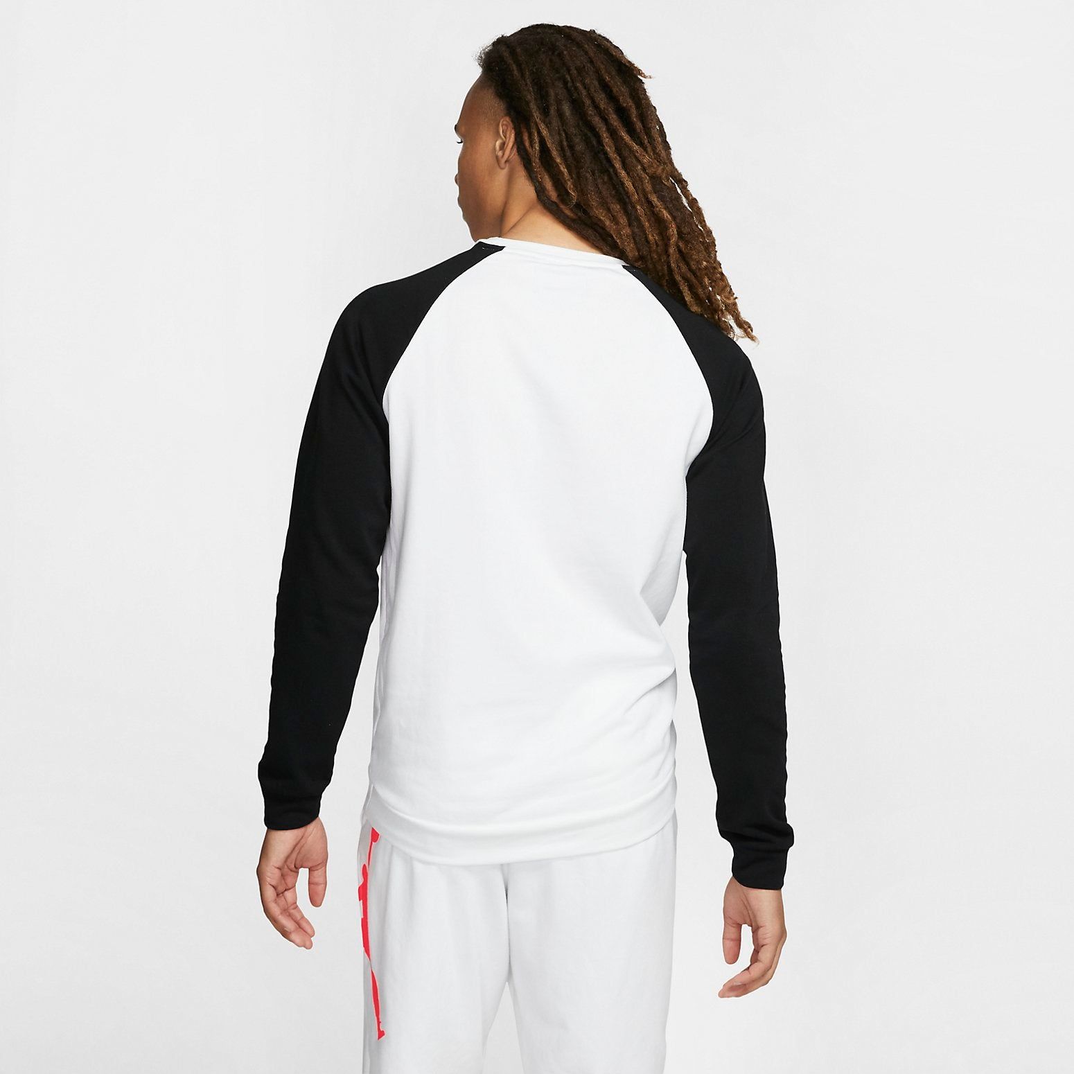 Air Jordan Jumpman Classics Fleece Crew 'White Black' CK2848-100 sold by KicksCrew product image thumbnail 2