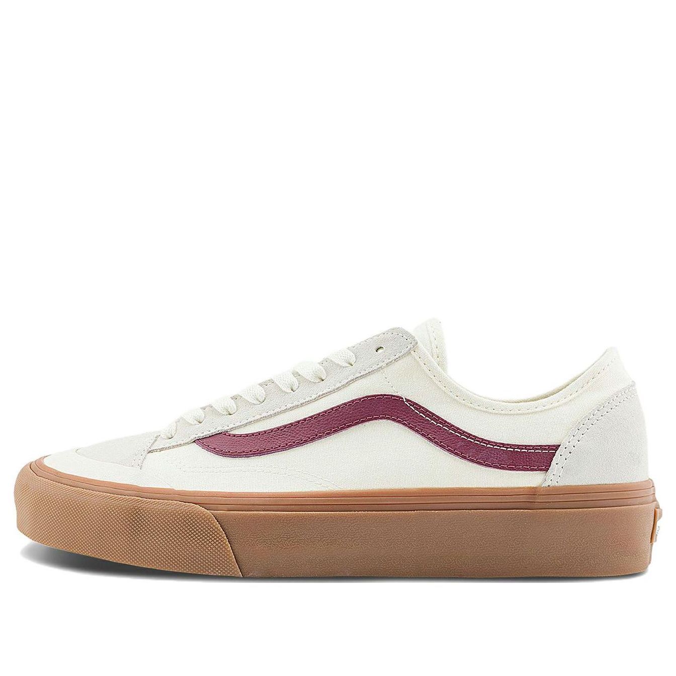 Vans Style 136 Decon VR3 SF 'Marshmallow Burgundy' VN0A4BX9QJK sold by KicksCrew