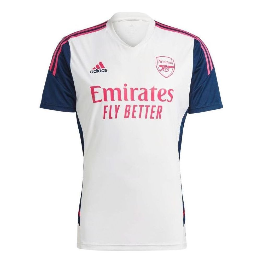 adidas Arsenal Condivo 22 Training Jersey 'White Navy' HT4436 sold by KicksCrew