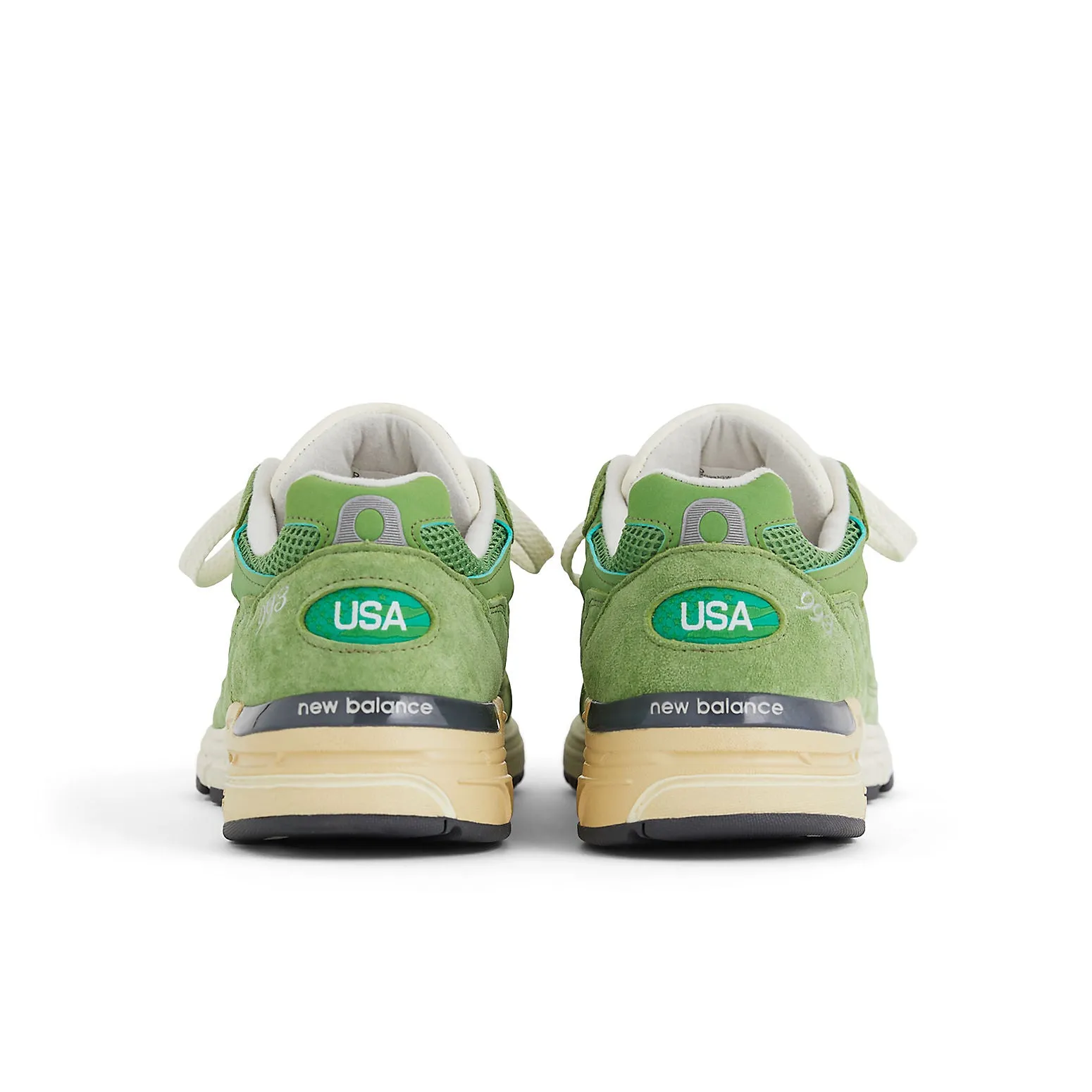 New Balance 993 Sneakers 'Green White' U993GW sold by KicksCrew product image thumbnail 5