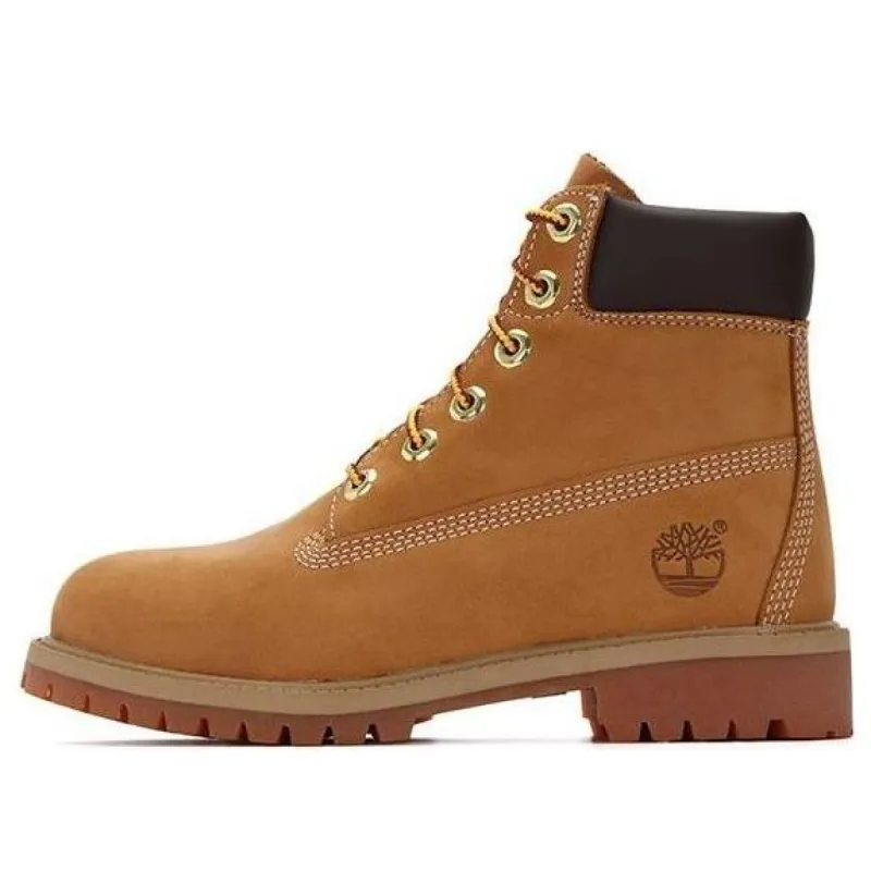 (GS) Timberland Premium 6-Inch Waterproof Boots 'Wheat' 12909713 sold by KicksCrew