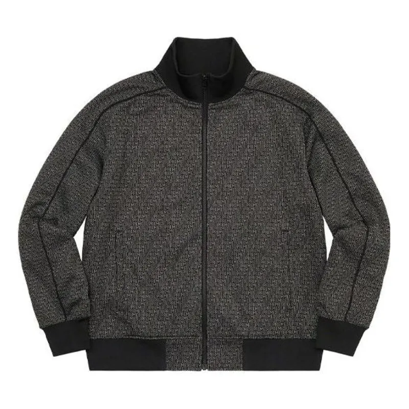 Supreme Repeat Track Jacket 'Black' SUP-SS22-197 sold by KicksCrew