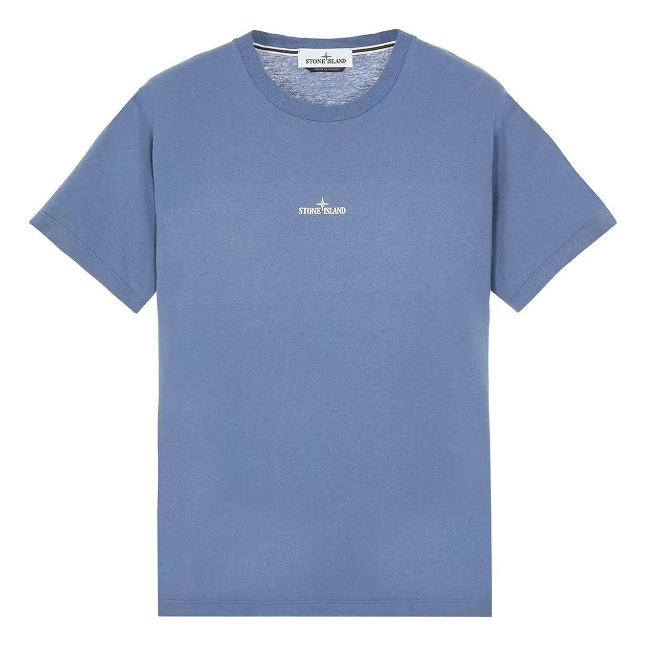 STONE ISLAND Institutional One Graphic T-shirt 'Light Blue' 78152NS89-V0024 sold by KicksCrew product image thumbnail 2