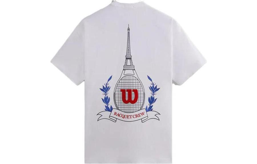 KITH For Wilson Eiffel Tower Tee 'White' KHM031199-101 sold by KicksCrew product image thumbnail 2