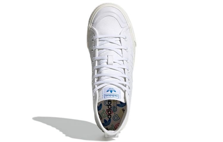 (WMNS) adidas Nizza Hi RF 'Triple White' GZ7540 sold by KicksCrew product image thumbnail 5