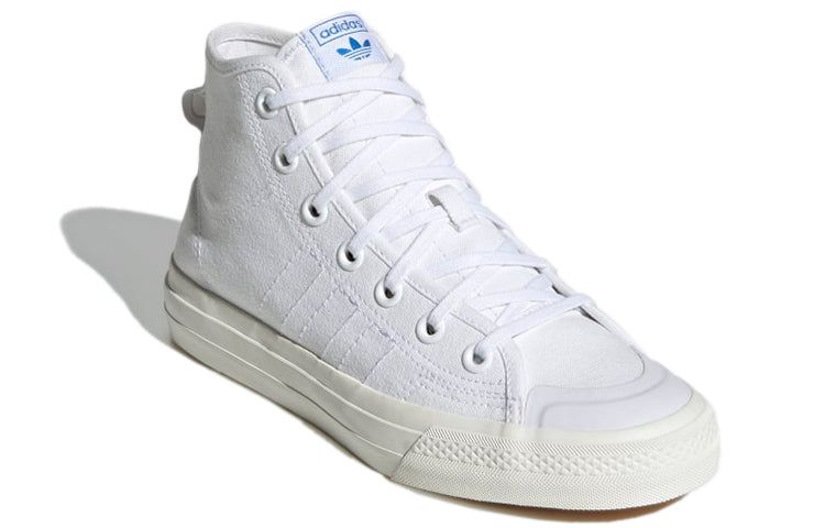 (WMNS) adidas Nizza Hi RF 'Triple White' GZ7540 sold by KicksCrew product image thumbnail 3