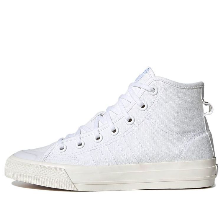 (WMNS) adidas Nizza Hi RF 'Triple White' GZ7540 sold by KicksCrew