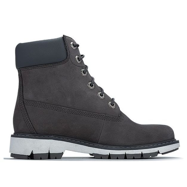 (WMNS) Timberland Lucia Way 6 Inch Waterproof Boots 'Medium Grey Nubuck' A2KUG033 sold by KicksCrew product image thumbnail 2