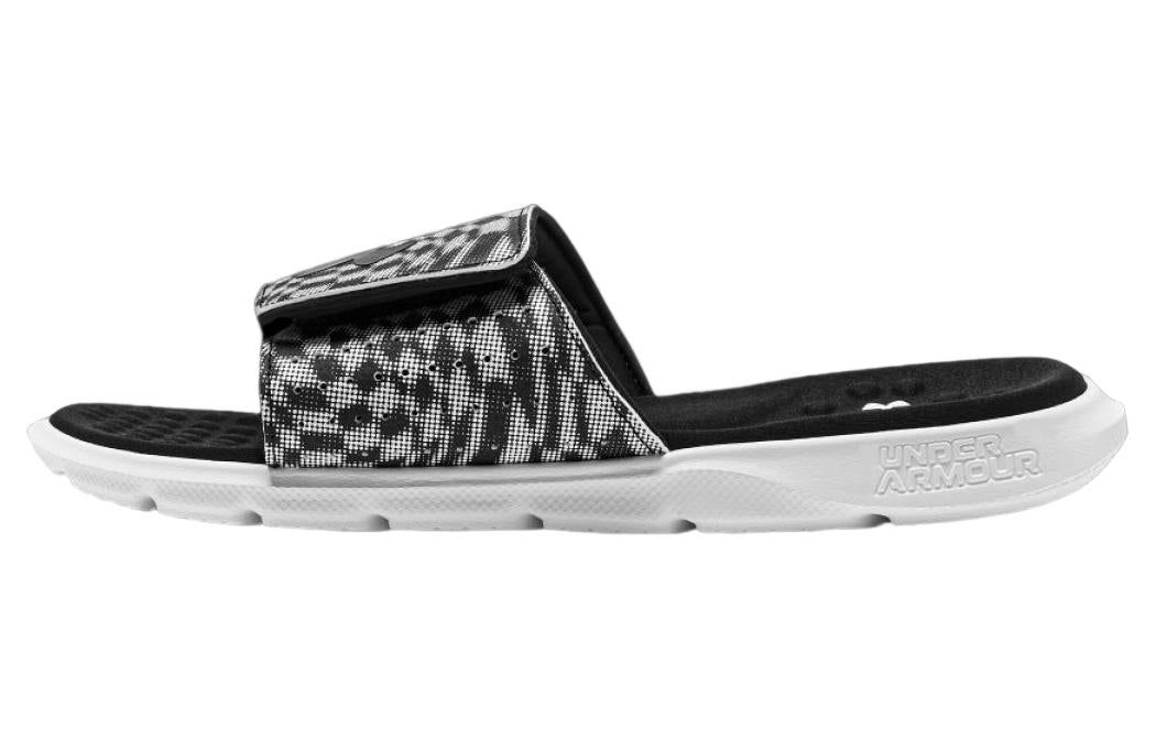 Under Armour Ignite Pro Graphic Strap Slide 'Black White' 3026024-003 sold by KicksCrew product image thumbnail 2