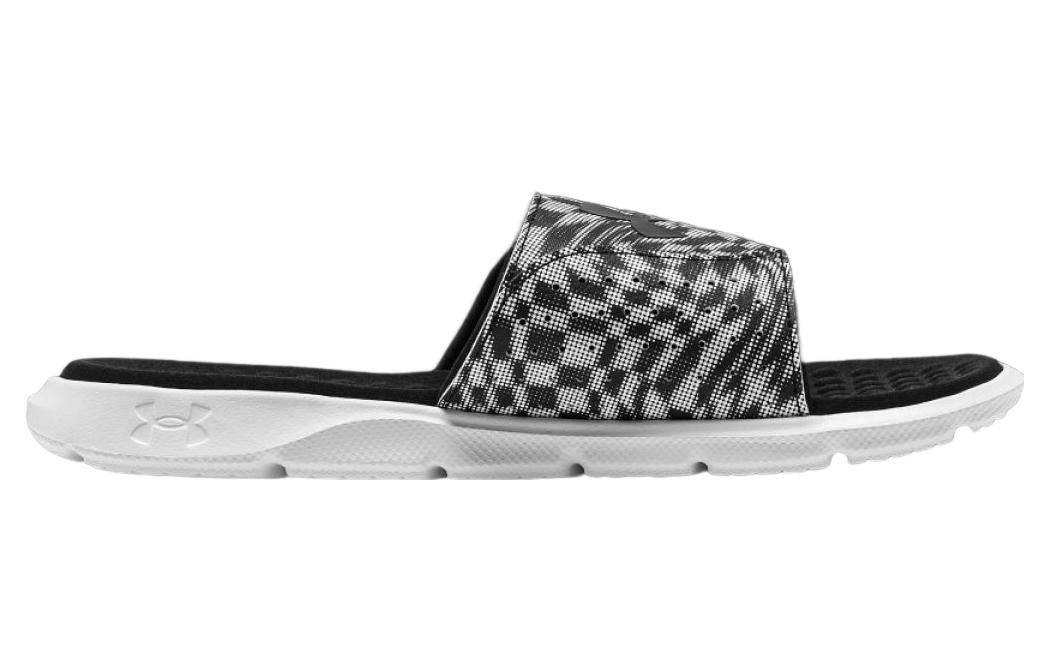 Under Armour Ignite Pro Graphic Strap Slide 'Black White' 3026024-003 sold by KicksCrew product image thumbnail 3