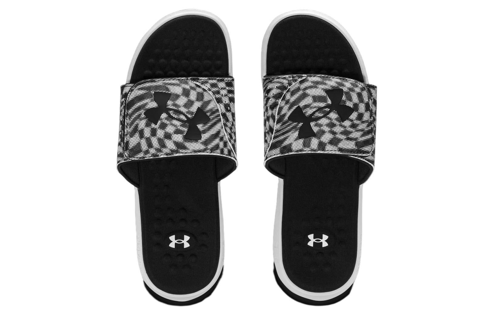 Under Armour Ignite Pro Graphic Strap Slide 'Black White' 3026024-003 sold by KicksCrew product image thumbnail 5
