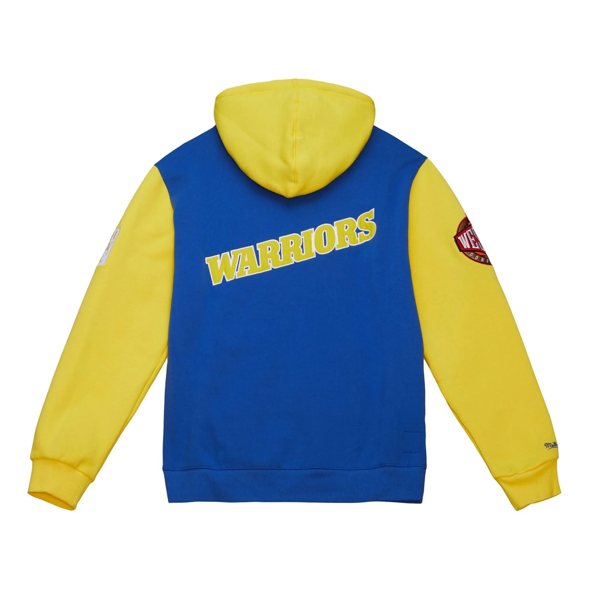 Mitchell & Ness x NBA HWC Night Fleece Hoodie 'Golden State Warriors' FPHD5378-GSWYYPPPROYA sold by KicksCrew product image thumbnail 2